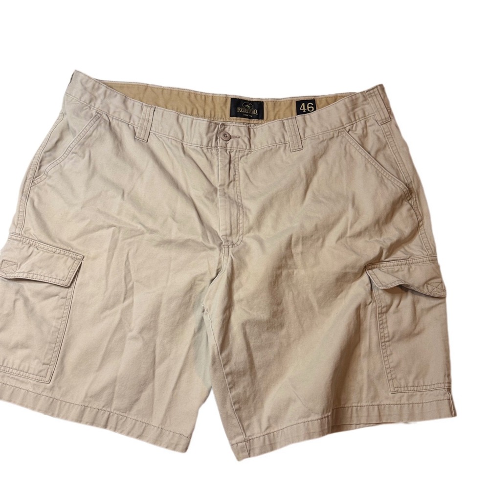 RedHead Ripstop Cargo Shorts Mens‎ 46 Beige Lightweight Casual Outdoor Hiking